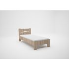 Ol-DM Fa ágykeret 90x200 cm sonoma