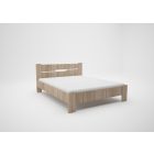 Ol-DM Fa ágykeret 160x200 cm sonoma