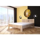 Ol-DM Fa ágykeret 160x200 cm sonoma