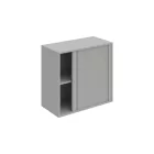 Zárható irodai szekrény Drive DZ2 8003P szürke