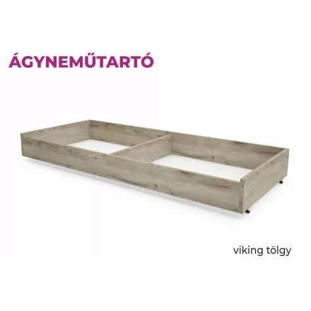 Át-DM Ágyneműtartó viking tölgy