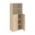 Vitrines szekrény Drive DZ5 8008 akác