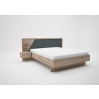 He-DM Sonoma tölgy ágykeret 160x200