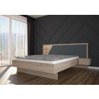 He-DM Sonoma tölgy ágykeret 160x200