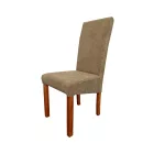 Favázas elegáns étkezőszék barna szövettel T9005-3-0003