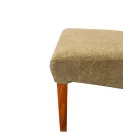 Favázas elegáns étkezőszék barna szövettel T9005-3-0003