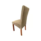 Favázas elegáns étkezőszék barna szövettel T9005-3-0003