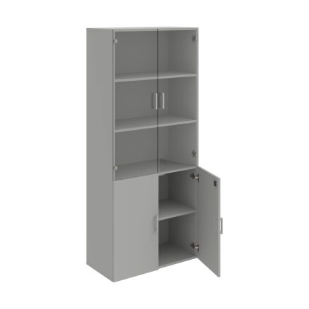 Vitrines szekrény Drive DZ5 8009 szürke