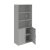 Vitrines szekrény Drive DZ5 8009 szürke