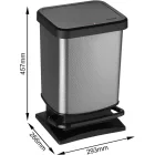 Pedálos szemetes 20 L 188530509