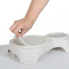 Zárható 1 L-es etető és 0.28 L-es itató tál 189274033