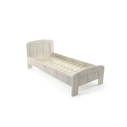 Ci-DM Egyszemélyes ágy 90 cm justus tölgy