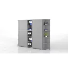 Üveges szekrény Strong S5 8008 dió