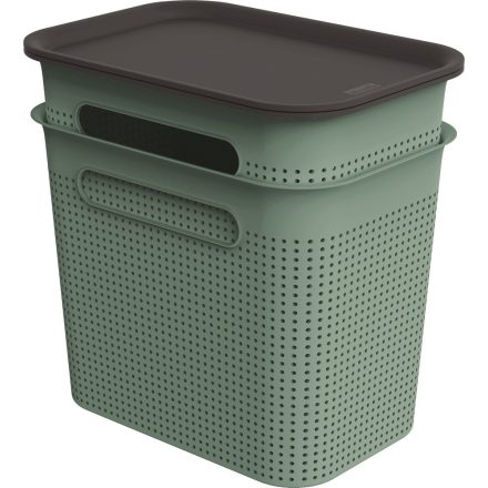 ROTHO MŰANYAG TÁROLÓ DOBOZ SZETT TETŐVEL 2X7 L 734864567
