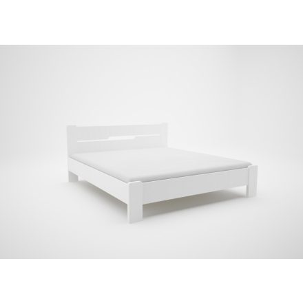 Ol-DM Fa ágykeret 180x200 cm rusztik fehér
