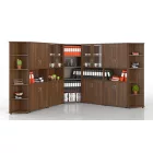 Irodai polcos szekrény Strong S5 8003 szürke