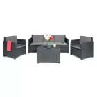 Műanyag kerti bútor szett 743152472