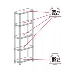 Öt szintes polc 746542417