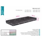 Santa Lucia Silver matrac 140x200 cm