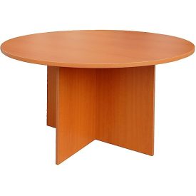 Rav - kör tárgyalóasztal cseresznye