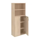 Zárható irodai szekrény Strong SZ5 8004 akác
