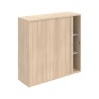 Zárható irodai szekrény Strong SZ3 12001L akác