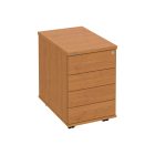 Zárható 4 fiókos irodai konténer K34CPTON éger