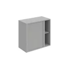 Zárható irodai szekrény Drive DZ2 8003L szürke