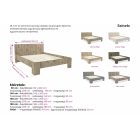 Fo-DM Fa ágykeret 90x200 cm justus tölgy