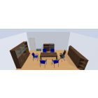 Tárgyalóasztal Gate GJ1800 éger