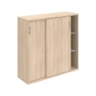 Zárható irodai szekrény Strong SZ3 12002 akác