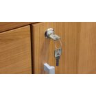 Zárható irodai szekrény Strong SZ2 12001L éger