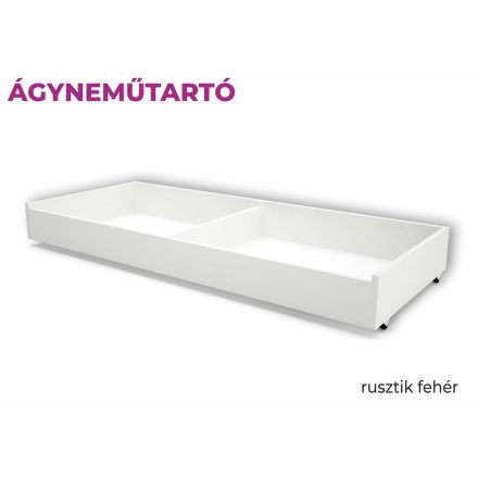 Át-DM Ágyneműtartó rusztik fehér