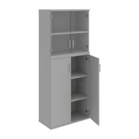 Üveges szekrény Strong S5 8011 szürke