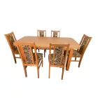 6 személyes kibővíthető étkezőgarnitúrák T9013