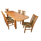 6 személyes kibővíthető étkezőgarnitúrák T9013