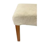 Favázas elegáns étkezőszék bézs szövettel T9005-3-0002