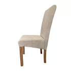 Favázas elegáns étkezőszék bézs szövettel T9005-3-0002