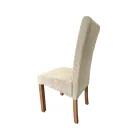 Favázas elegáns étkezőszék bézs szövettel T9005-3-0002