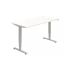 Állítható magasságú asztal Motion RUN MSR31600 fehér