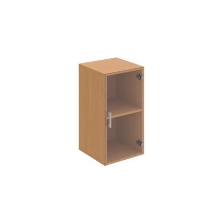 Üveges vitrin Drive D2 4002 bükk