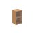 Üveges vitrin Drive D2 4002 bükk
