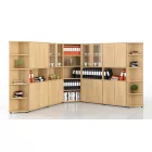 Üveges vitrin Strong S2 4002PH tölgy