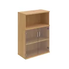 Üveges vitrin Strong S3 8009 tölgy