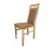 Favázas elegáns étkezőszék sonoma tölgy T9017-4-0004