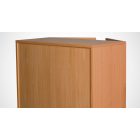 Vitrines szekrény Drive D5 8008 szürke