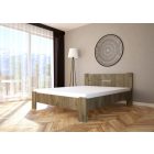 Ol-DM Fa ágykeret 140x200 cm sötét justus tölgy