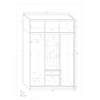 Ale-315 tükrös gardrób