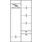 Ale-317 tolóajtós gardrób