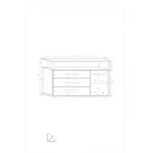 Ang-065 fiókos komód